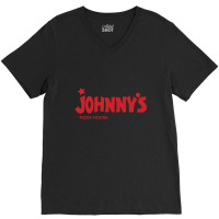 Johny Pizza House V-neck Tee | Artistshot