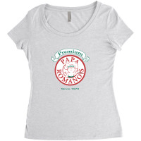 Papa Romanos Pizza Women's Triblend Scoop T-shirt | Artistshot