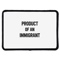 Product Of An Immigrant Rectangle Patch | Artistshot