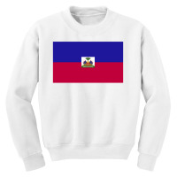 Haiti Flag Youth Sweatshirt | Artistshot