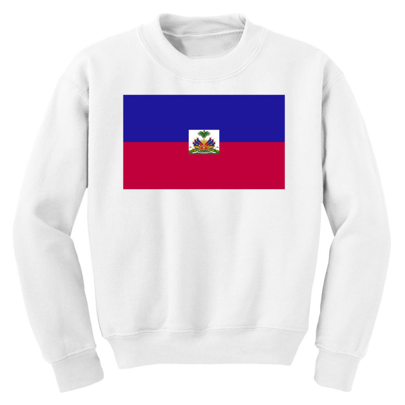 Haiti Flag Youth Sweatshirt | Artistshot