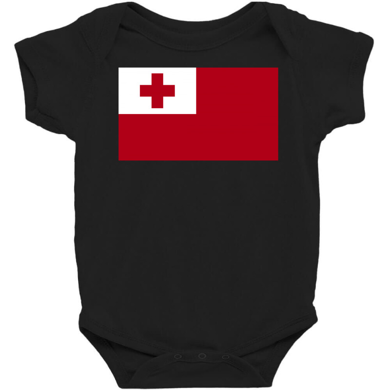 Tonga Flag Baby Bodysuit by autlu2024 | Artistshot