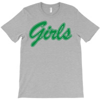 Friends Girls (green Print) T-shirt | Artistshot