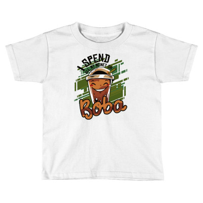 Bubble Tea Toddler T-shirt Designed By Igaart