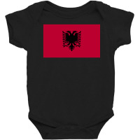 Albanien Flag Baby Bodysuit | Artistshot