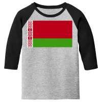 Belarus Flag Youth 3/4 Sleeve | Artistshot