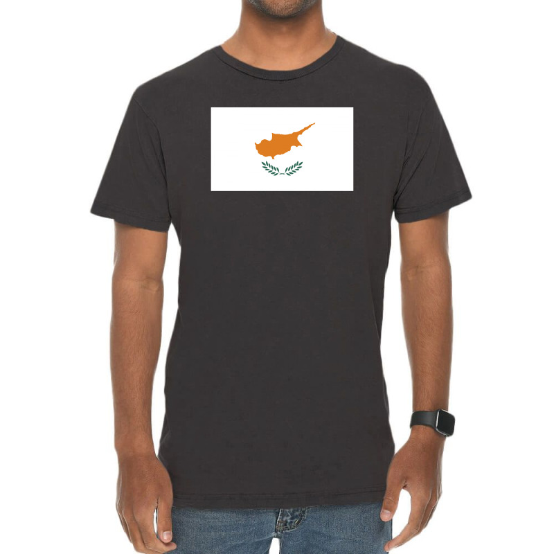 Cyprus Flag Vintage T-shirt | Artistshot