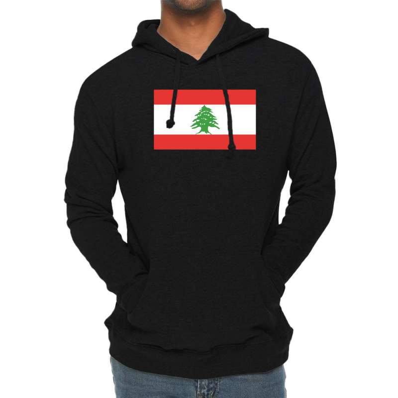 Lebanon Flag Lightweight Hoodie by autlu2024 | Artistshot