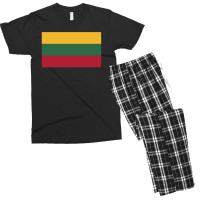 Lithuania Flag Men's T-shirt Pajama Set | Artistshot