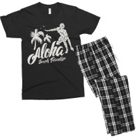 Aloha Beach Paradise Men's T-shirt Pajama Set | Artistshot