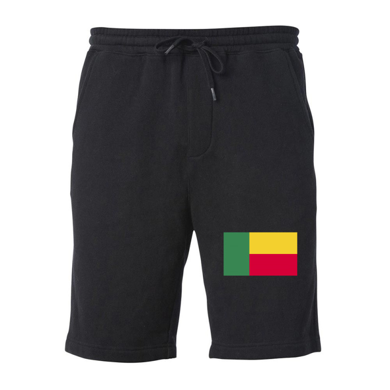 Benin Flag Fleece Short by autlu2024 | Artistshot