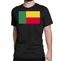 Benin Flag Classic T-shirt | Artistshot