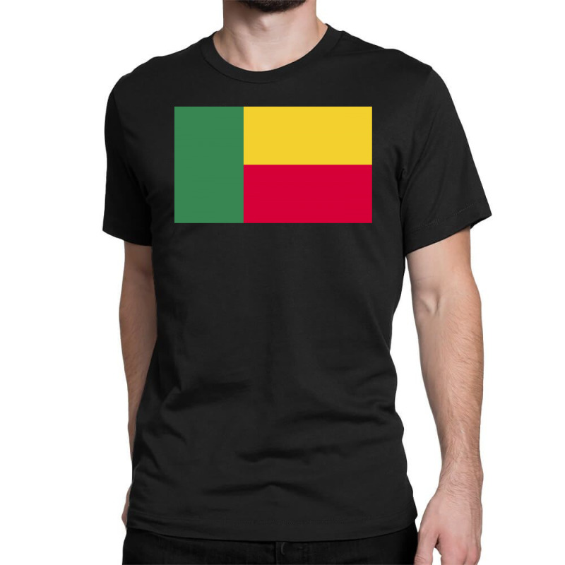 Benin Flag Classic T-shirt by autlu2024 | Artistshot