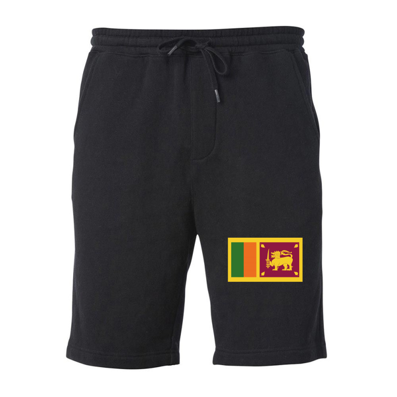 Sri Lanka Fleece Short | Artistshot