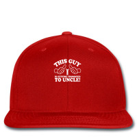 Promoted To Uncle Printed Hat | Artistshot