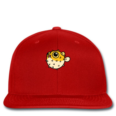 Pufferfish Dtg Snapback Designed By Artist_amateur