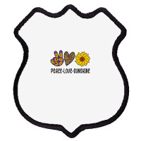 Peace Love Sunshıne Shield Patch | Artistshot