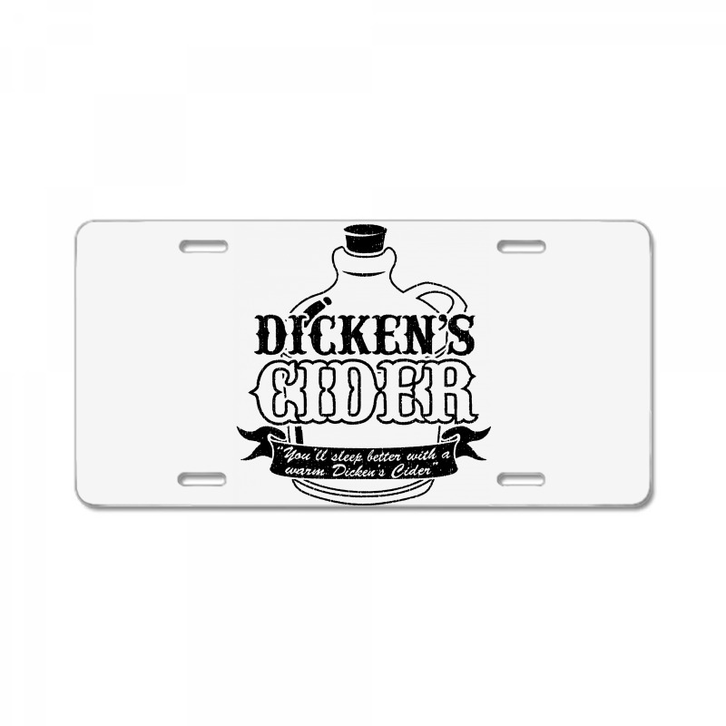 Dickens Cider License Plate | Artistshot