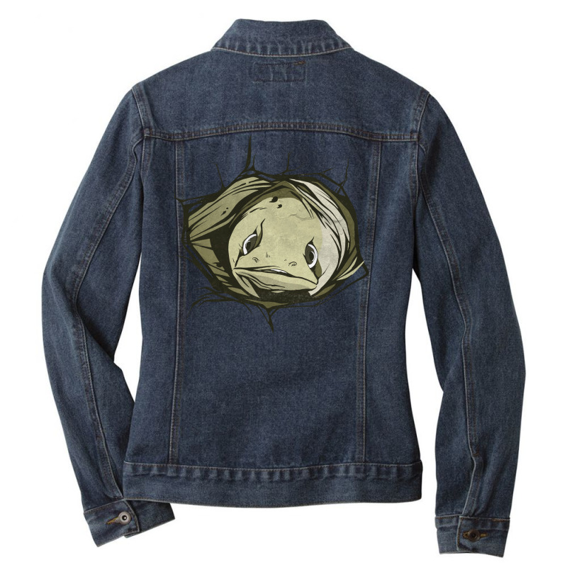 Custom Eel Hole Ladies Denim Jacket By Cm-arts - Artistshot