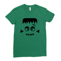 Frankie Face For Halloween Costumes Ladies Fitted T-shirt | Artistshot