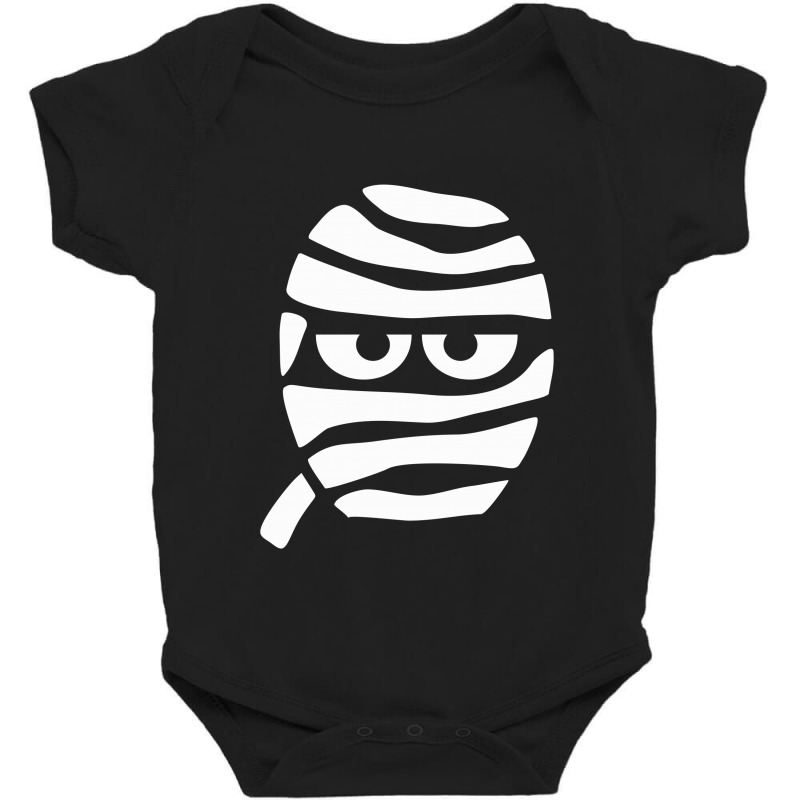 Mummy Face For Halloween Costumes Baby Bodysuit | Artistshot