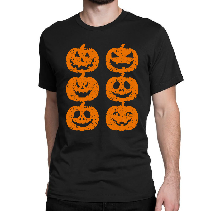 Pumpkin Crew Retro Squad Classic T-shirt by Qudkin | Artistshot