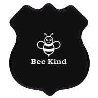 Bee Kind Shield Patch | Artistshot