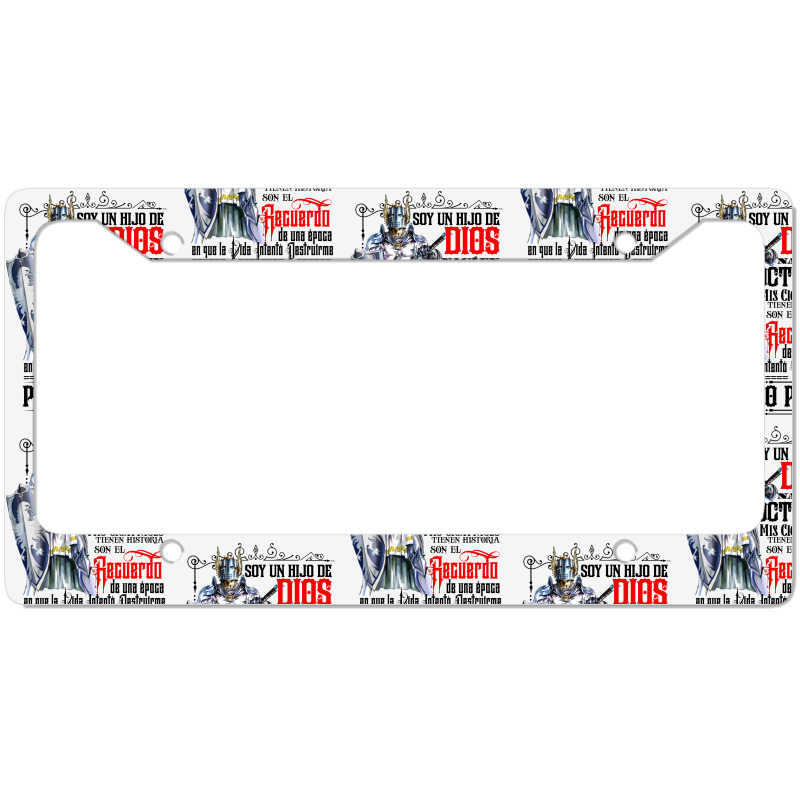 Soy Un Hijo De Dios License Plate Frame | Artistshot