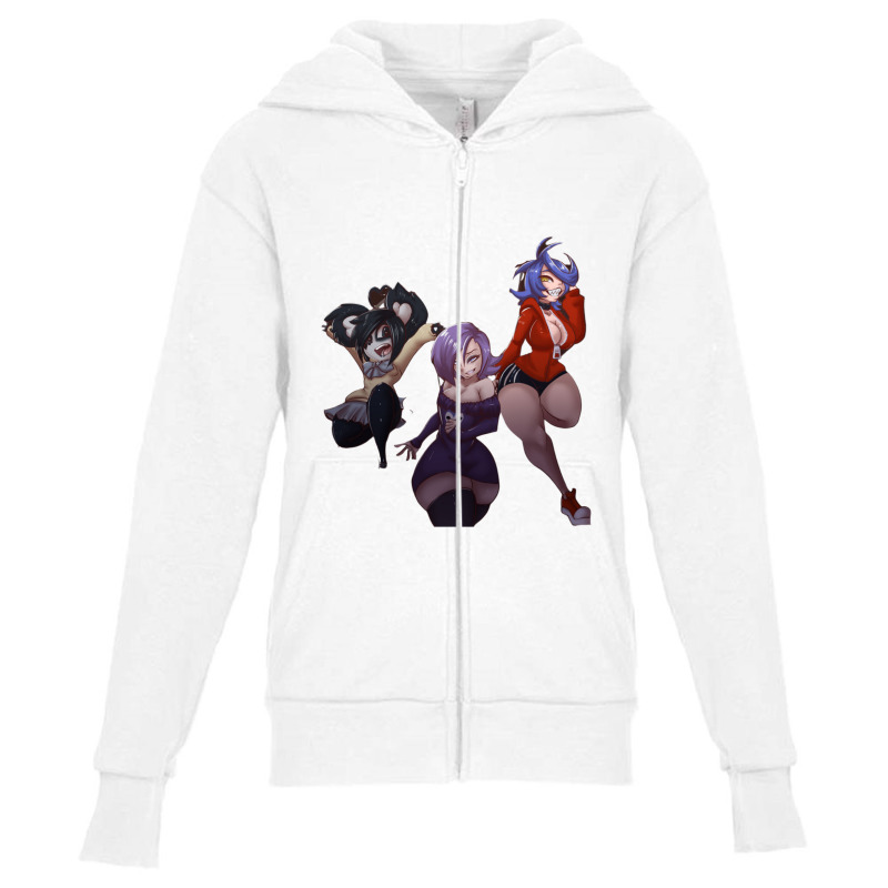 Shadman,shadbase,cartoon,badass,vulture,anime,text,outer Banks,hallowe Youth Zipper Hoodie by Ha Thu | Artistshot