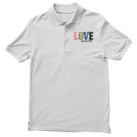 Love Teacher Men's Polo Shirt | Artistshot