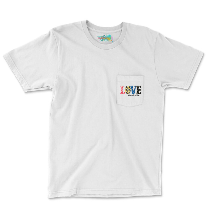 Love Teacher Pocket T-shirt | Artistshot