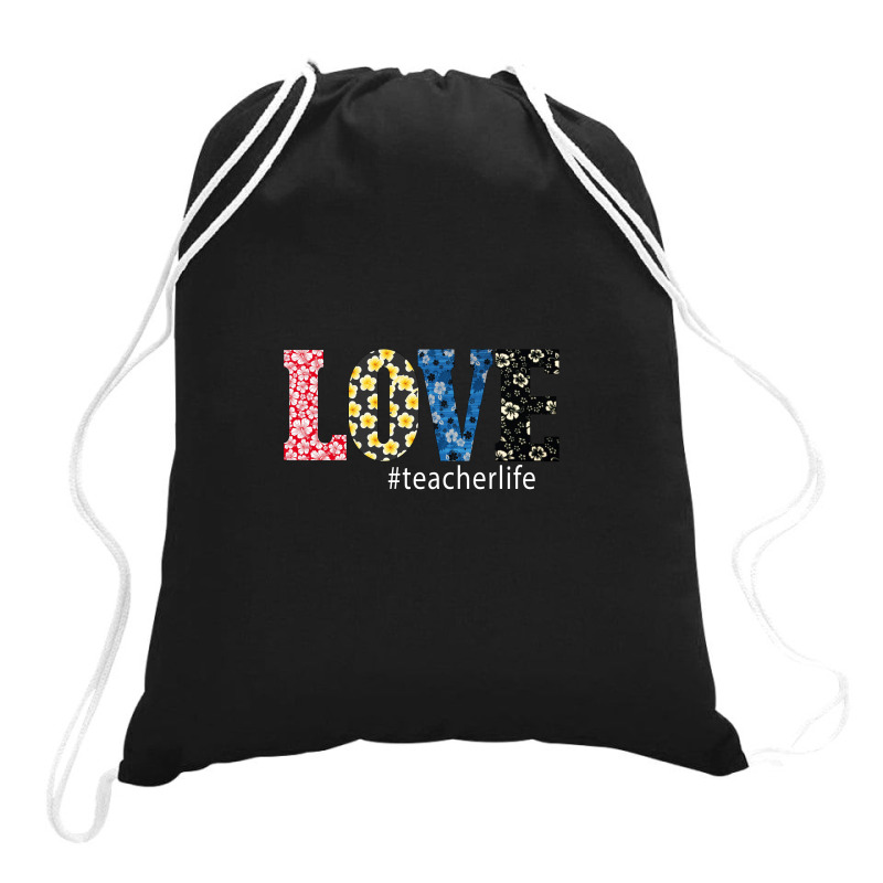 Love Teacher Drawstring Bags | Artistshot