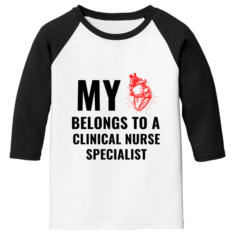 Clinical Nurse Specialist Funny Heart Youth 3/4 Sleeve by Perfect Designers | Artistshot