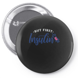 first insulin Pin-back button | Artistshot