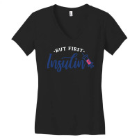 First Insulin Women's V-neck T-shirt | Artistshot