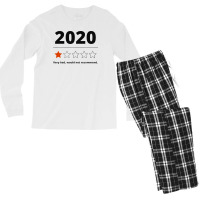 2020 Review   1 Star Rating Very Bad Would Not Recommend Men's Long Sleeve Pajama Set | Artistshot