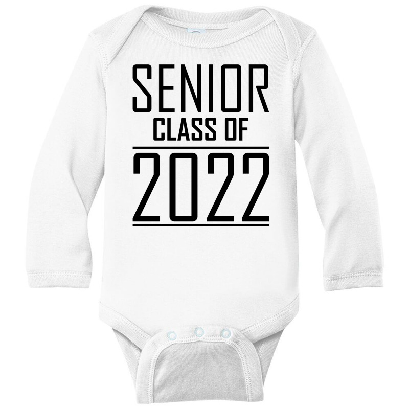 Senior Class Of 2022 Long Sleeve Baby Bodysuit | Artistshot