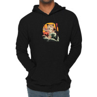 Cat Lightweight Hoodie | Artistshot