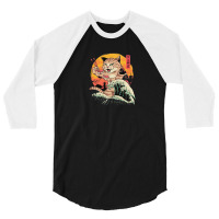 Cat 3/4 Sleeve Shirt | Artistshot