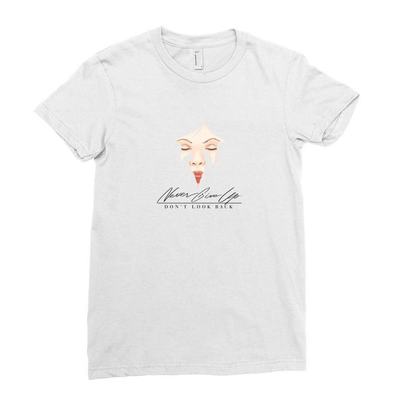 Face Ladies Fitted T-Shirt by Disgus_Thing | Artistshot