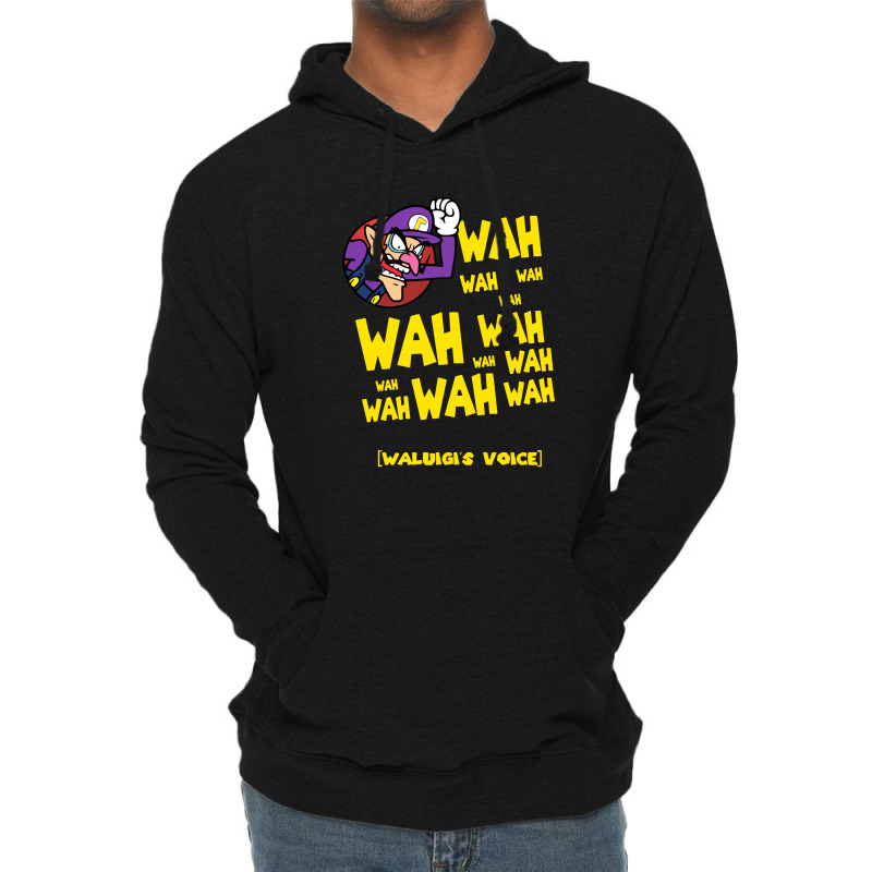 Waluigi Voice ( Wah ) Lightweight Hoodie by agus loli | Artistshot