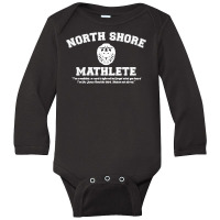 North Shore Mathlete Long Sleeve Baby Bodysuit | Artistshot