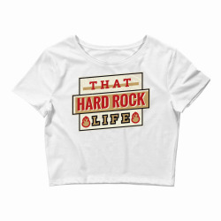 hard rock life Crop Top | Artistshot