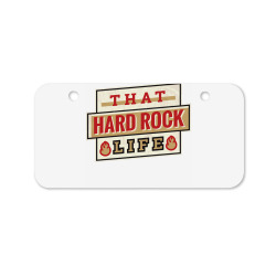 hard rock life Bicycle License Plate | Artistshot