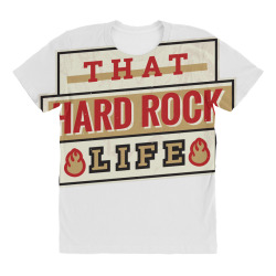 hard rock life All Over Women's T-shirt | Artistshot