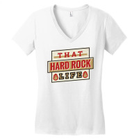 Hard Rock Life Women's V-neck T-shirt | Artistshot