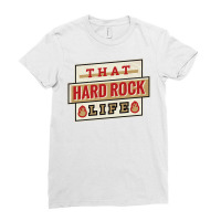 Hard Rock Life Ladies Fitted T-shirt | Artistshot