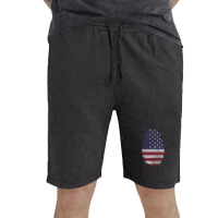 Usa Flag Finger Print Vintage Short | Artistshot