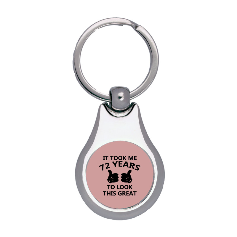 It Took Me 72 Years To Look This Great Silver Pear Keychain | Artistshot