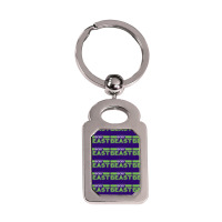 Body Beast Silver Rectangle Keychain | Artistshot